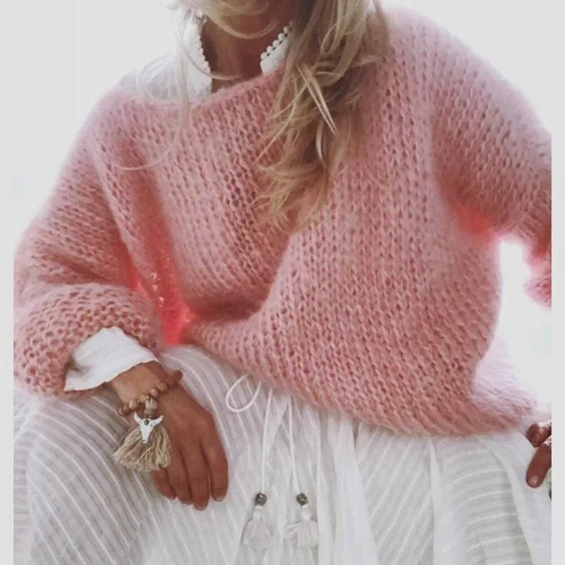 Fluffy Oversized Knit Jumper