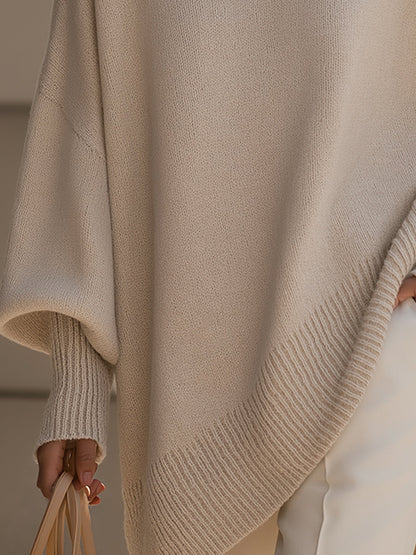 Slouchy Knit Lounge Pullover