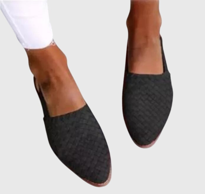 Women's Braided Slip-On Flats