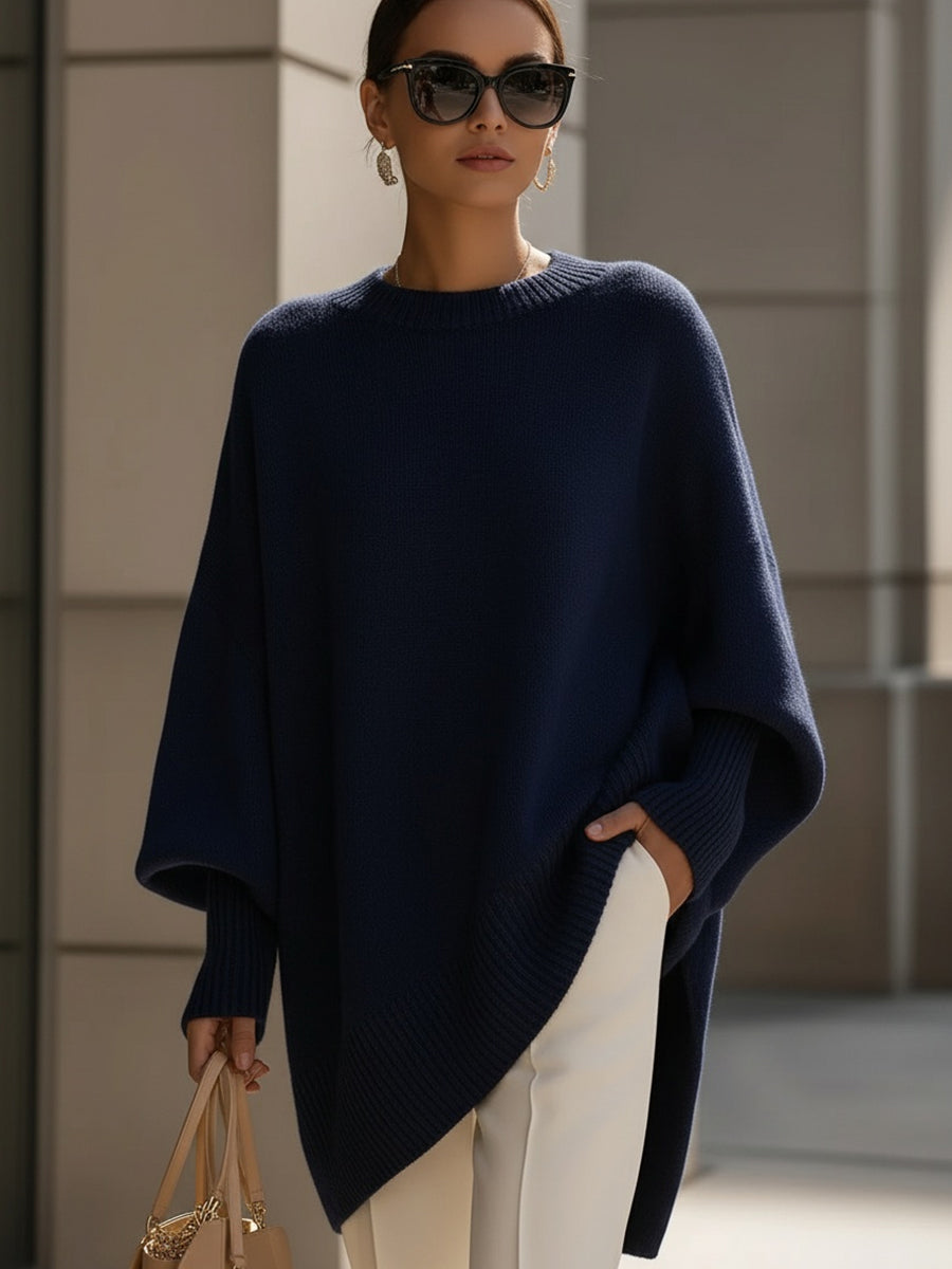 Slouchy Knit Lounge Pullover