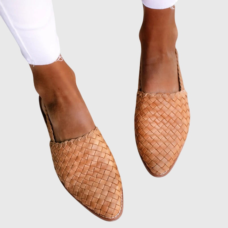 Women's Braided Slip-On Flats