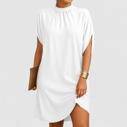 Minimalist Relaxed Shift Dress with Shorts