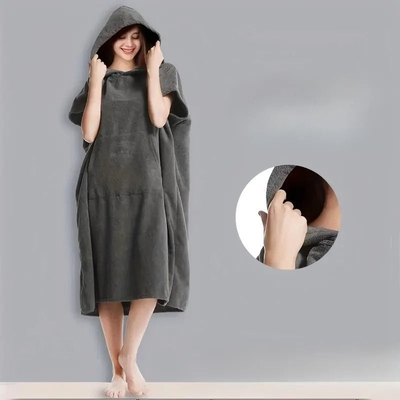 Women's Lightweight Beach Poncho Cover-Up
