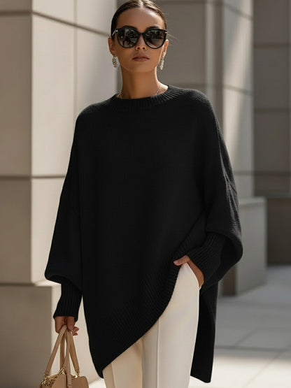 Slouchy Knit Lounge Pullover