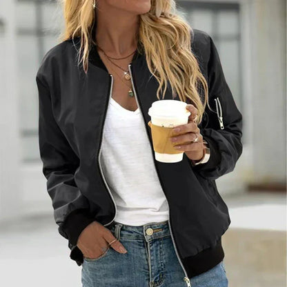Everyday Zip-Front Casual Jacket