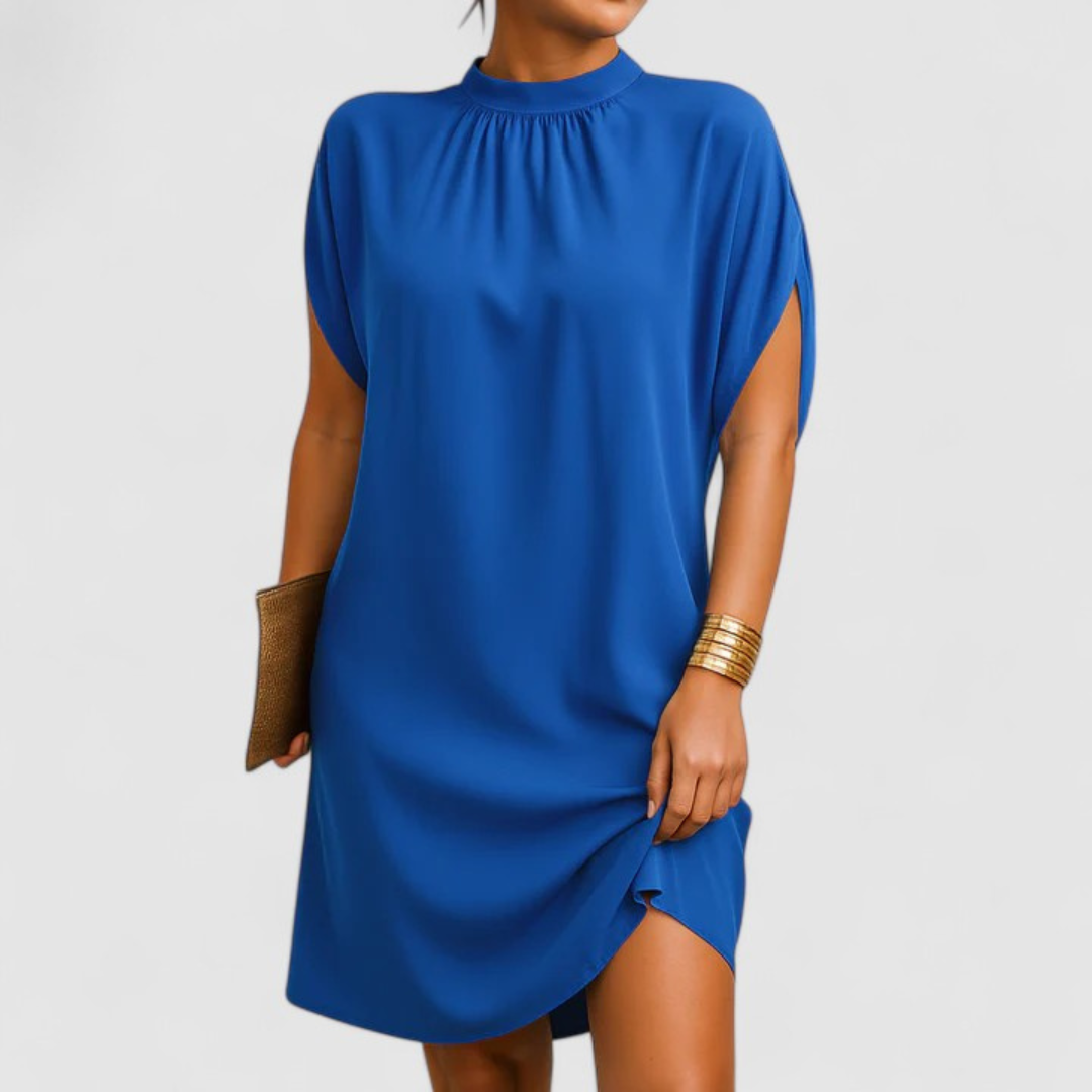 Minimalist Relaxed Shift Dress with Shorts