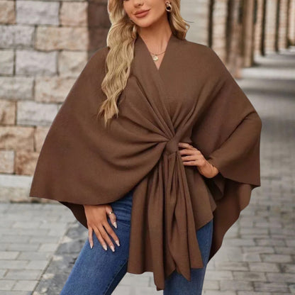 Draped Twist-Front Relaxed Top