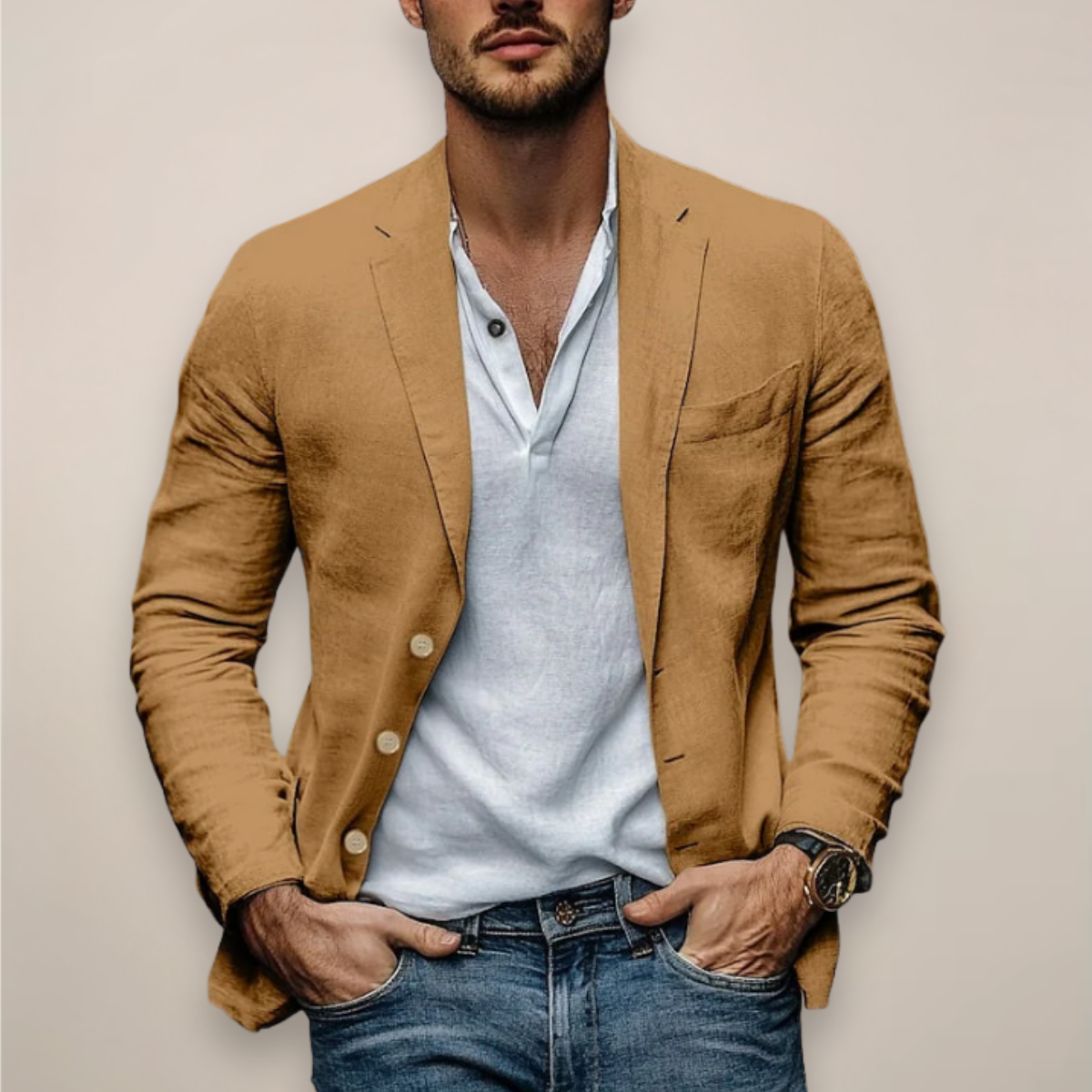 Men's Lightweight Summer Blazer