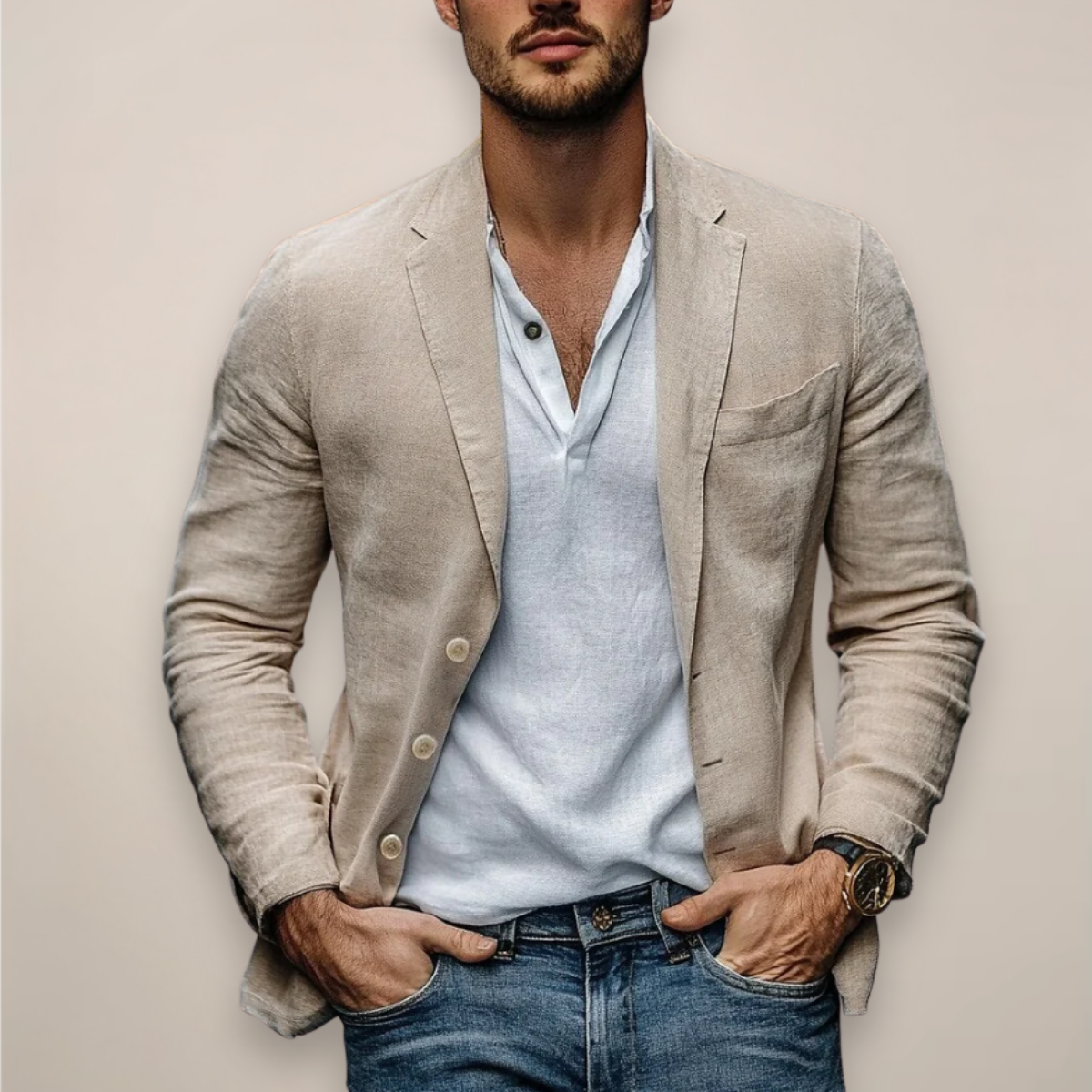 Men's Lightweight Summer Blazer