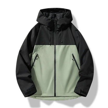 Men's Hooded Weather-Resistant Shell Jacket