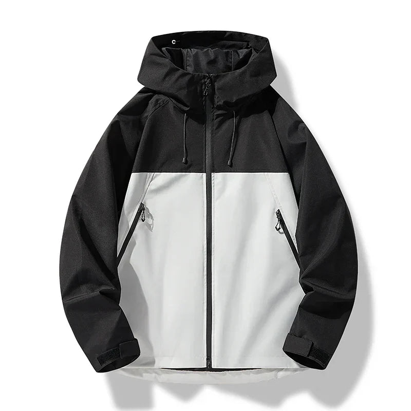 Men's Hooded Weather-Resistant Shell Jacket