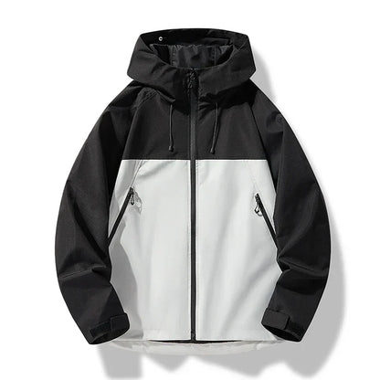 Men's Hooded Weather-Resistant Shell Jacket