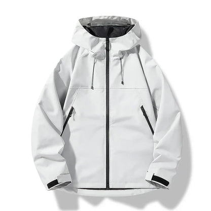 Men's Hooded Weather-Resistant Shell Jacket