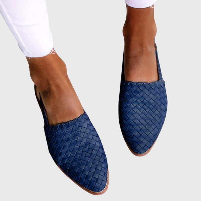 Women's Braided Slip-On Flats
