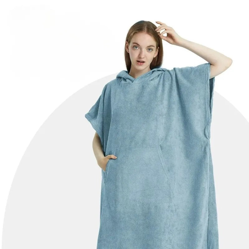Women's Lightweight Beach Poncho Cover-Up