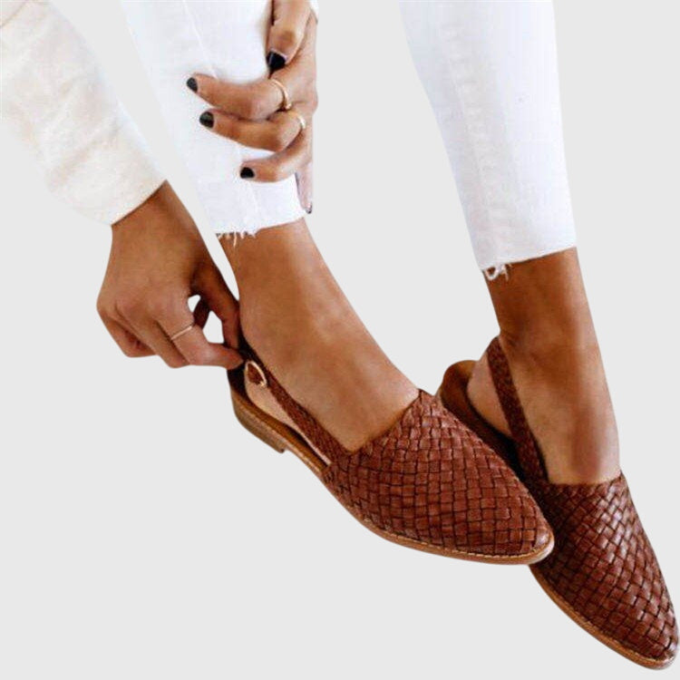 Women's Braided Slip-On Flats