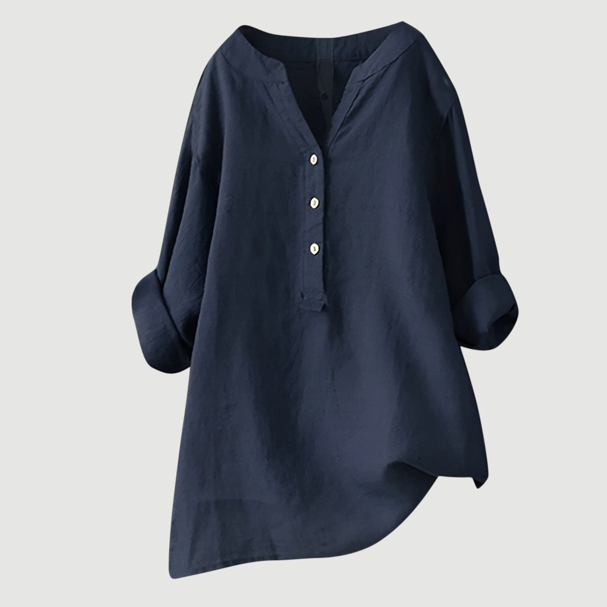 Women's Classic Button-Down Relaxed Shirt