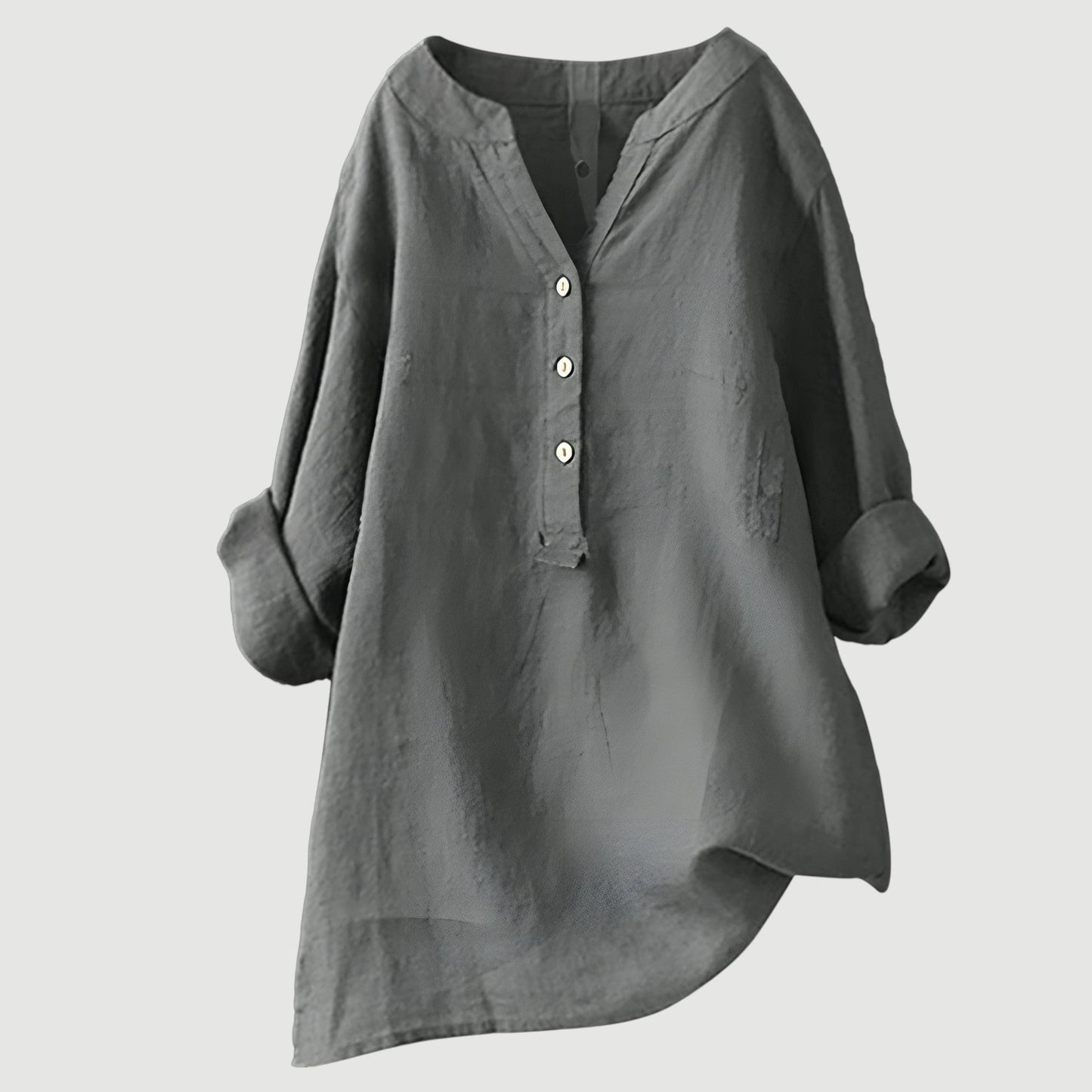 Women's Classic Button-Down Relaxed Shirt