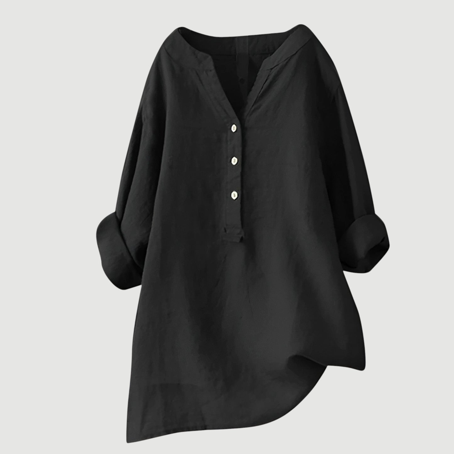 Women's Classic Button-Down Relaxed Shirt