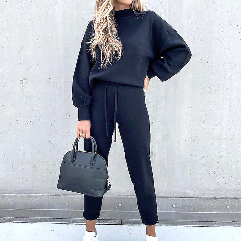 Relaxed Two-Piece Casual Loungewear Set