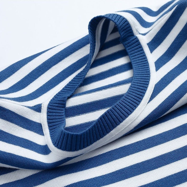 Women's Relaxed Long Sleeve Striped Tee