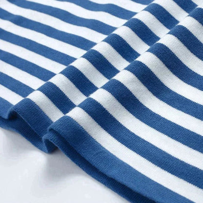 Women's Relaxed Long Sleeve Striped Tee