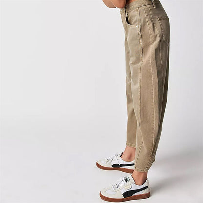 Women's High-Rise Barrel Leg Jeans