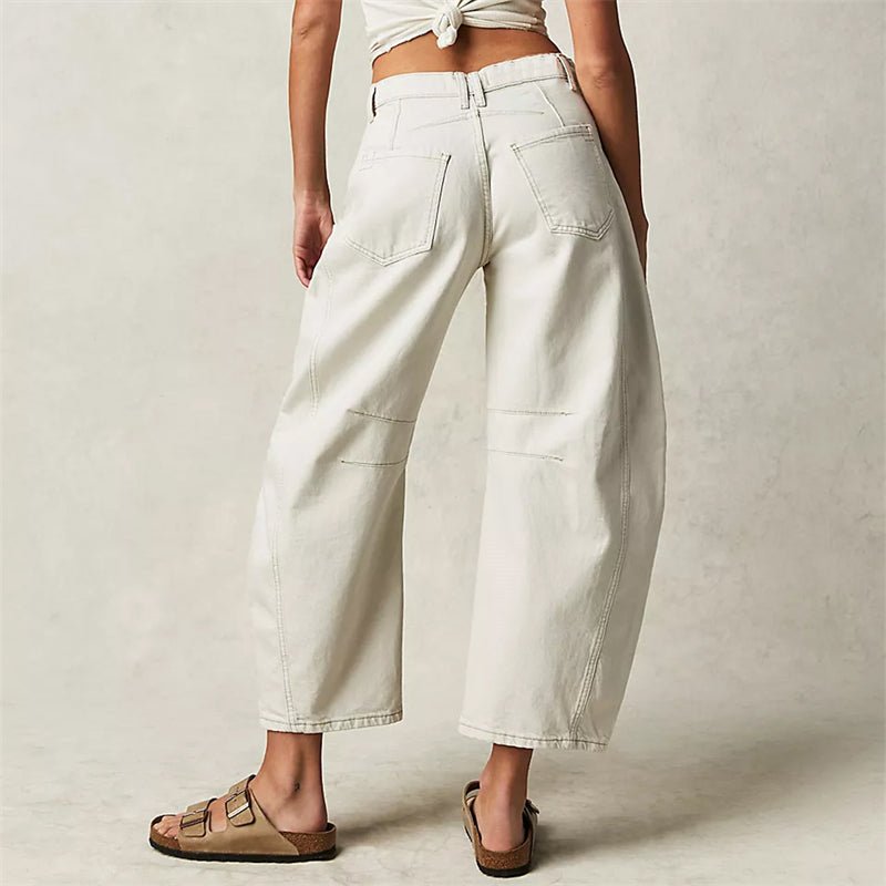 Women's High-Rise Barrel Leg Jeans