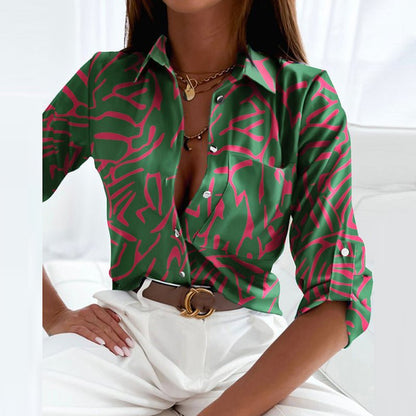Classic Point Collar Long-Sleeve Shirt