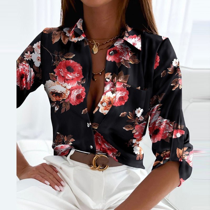 Classic Point Collar Long-Sleeve Shirt