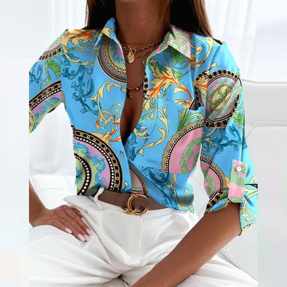 Classic Point Collar Long-Sleeve Shirt