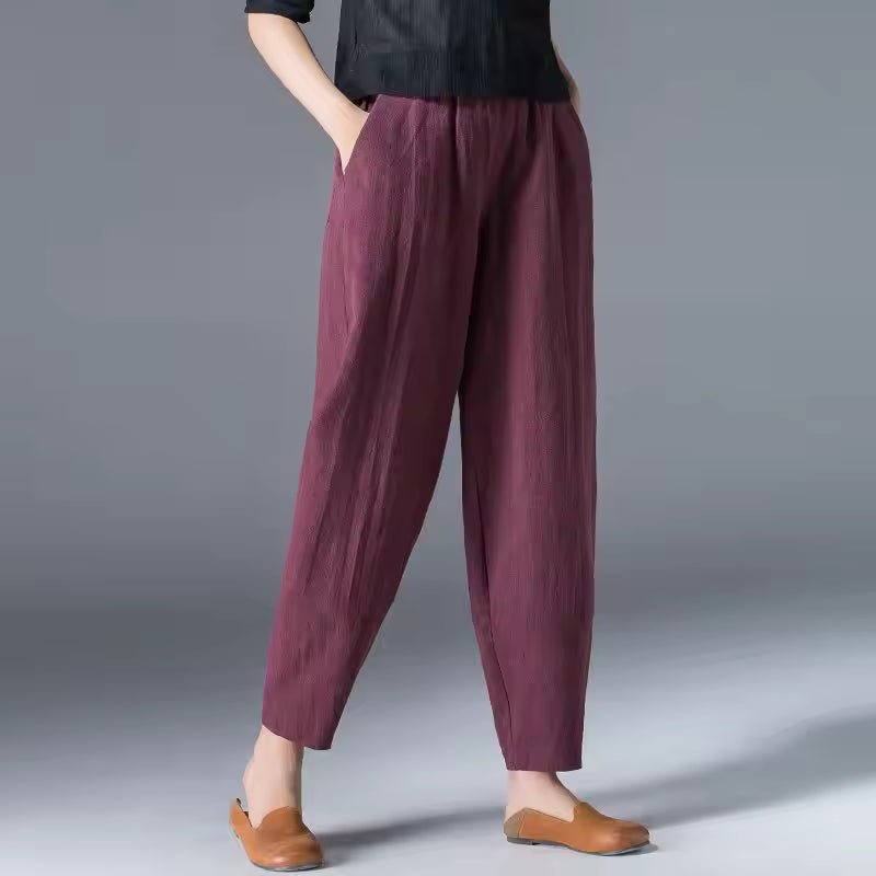 Women's Lightweight Pull-On Summer Trousers
