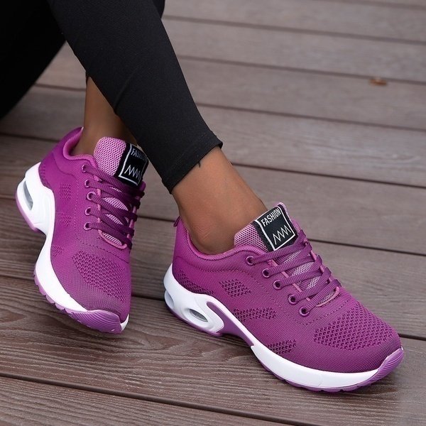 Memory Foam Cushioned Walking Trainers