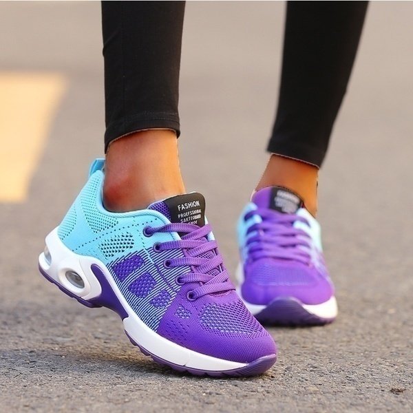 Memory Foam Cushioned Walking Trainers