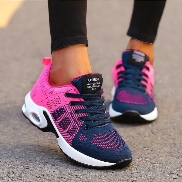 Memory Foam Cushioned Walking Trainers