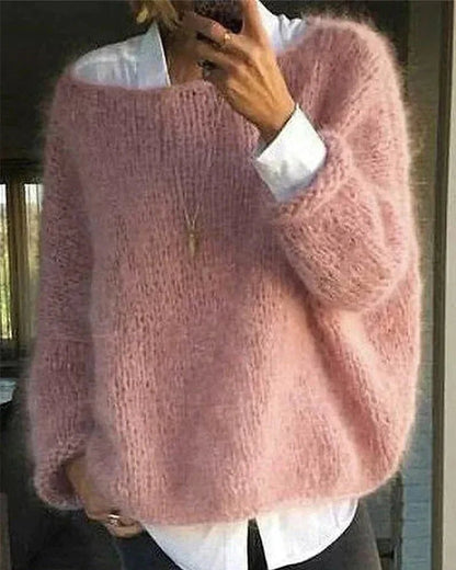 Fluffy Oversized Knit Jumper