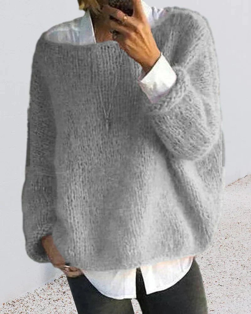 Fluffy Oversized Knit Jumper
