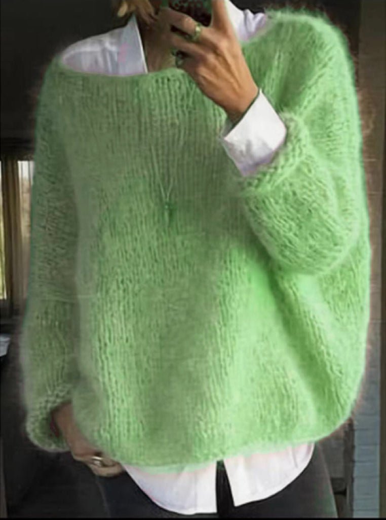 Fluffy Oversized Knit Jumper