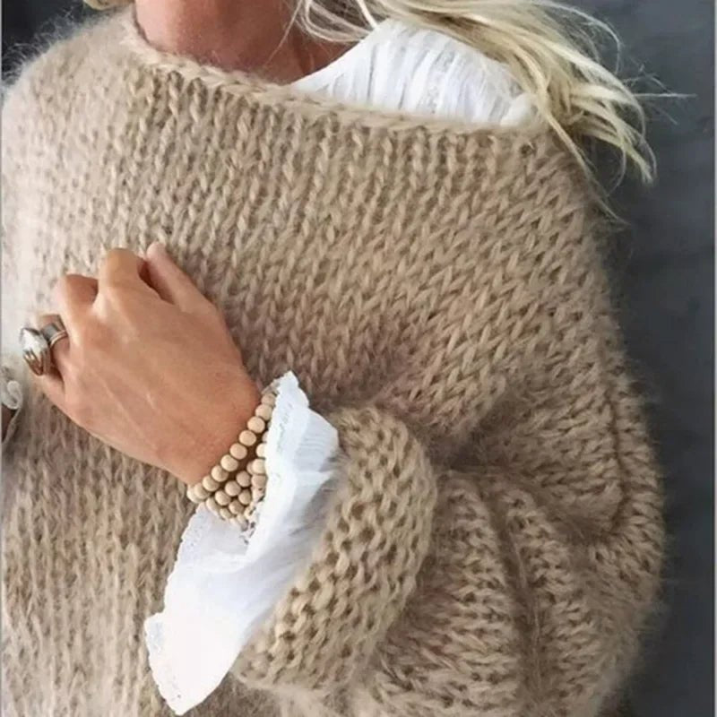 Fluffy Oversized Knit Jumper