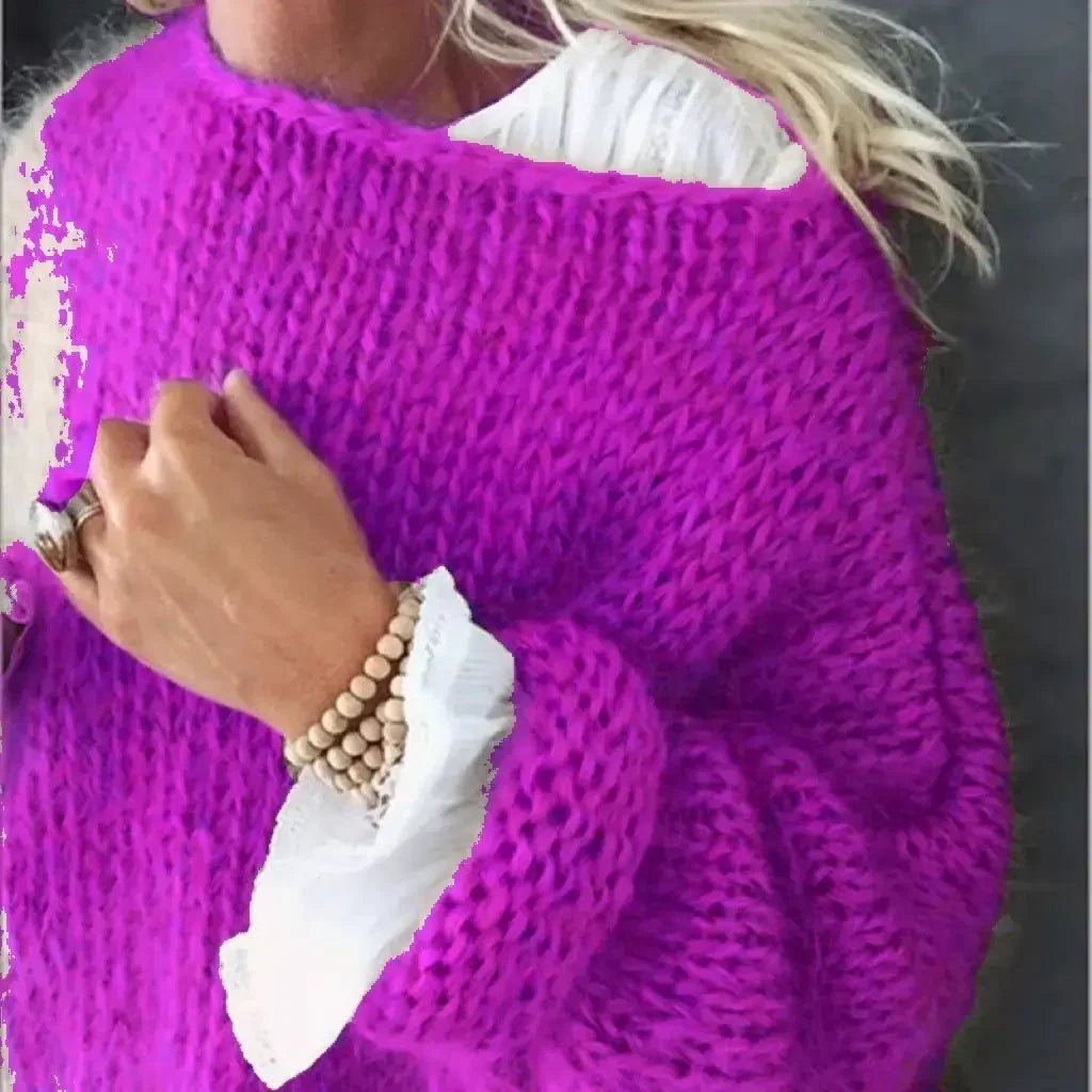 Fluffy Oversized Knit Jumper