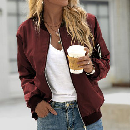 Everyday Zip-Front Casual Jacket