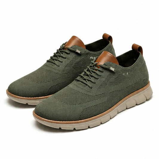 Men's Lightweight Mesh Lace-Up Trainers