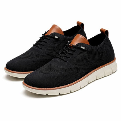 Men's Lightweight Mesh Lace-Up Trainers