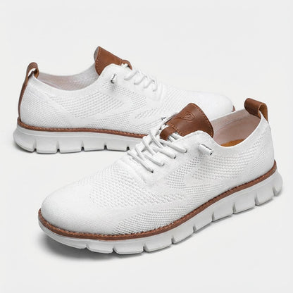 Men's Lightweight Mesh Lace-Up Trainers
