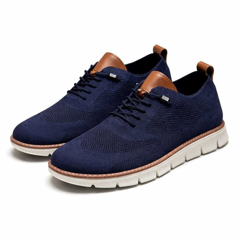 Men's Lightweight Mesh Lace-Up Trainers