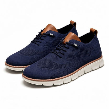 Men's Lightweight Mesh Lace-Up Trainers