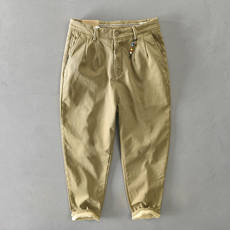 Men's Slim Tapered Cotton Chinos