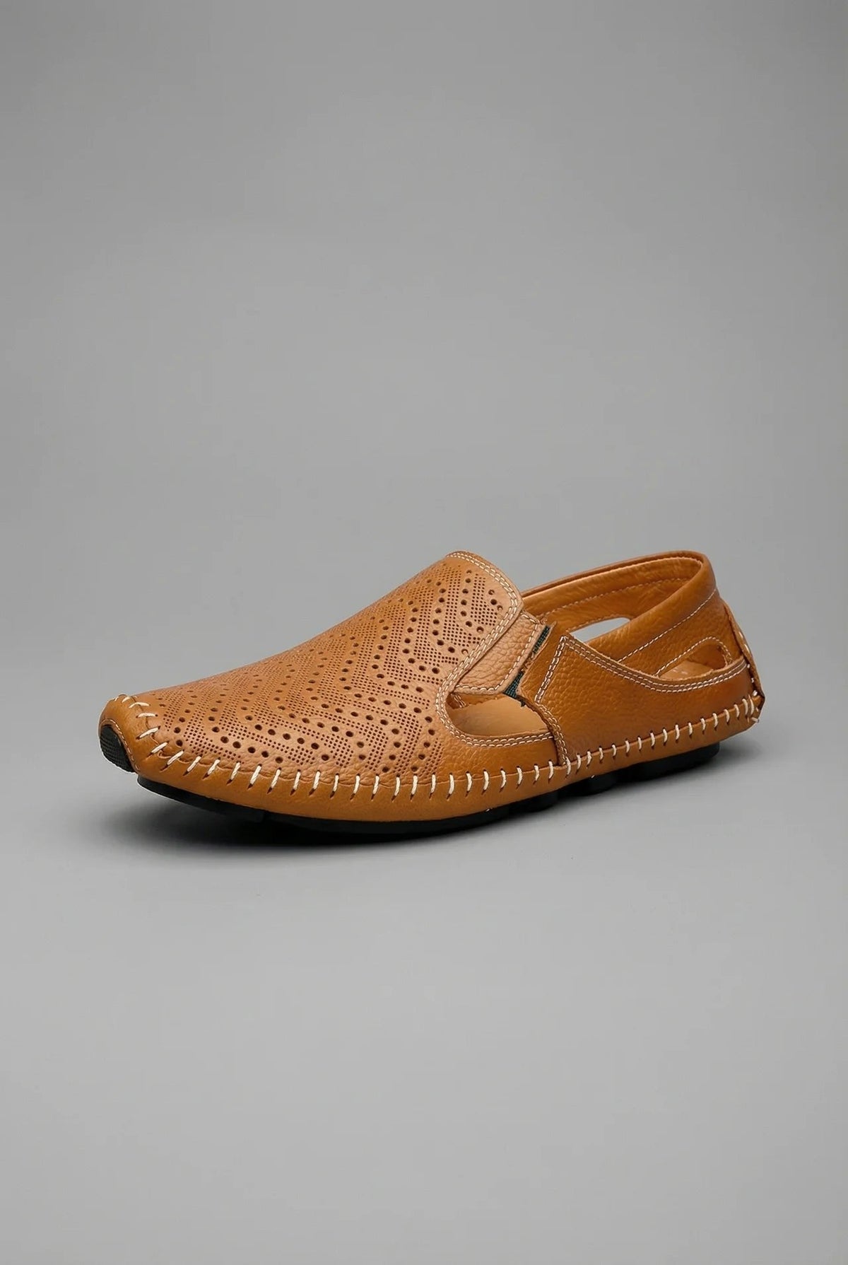 Men's Perforated Breathable Slip-On Loafers