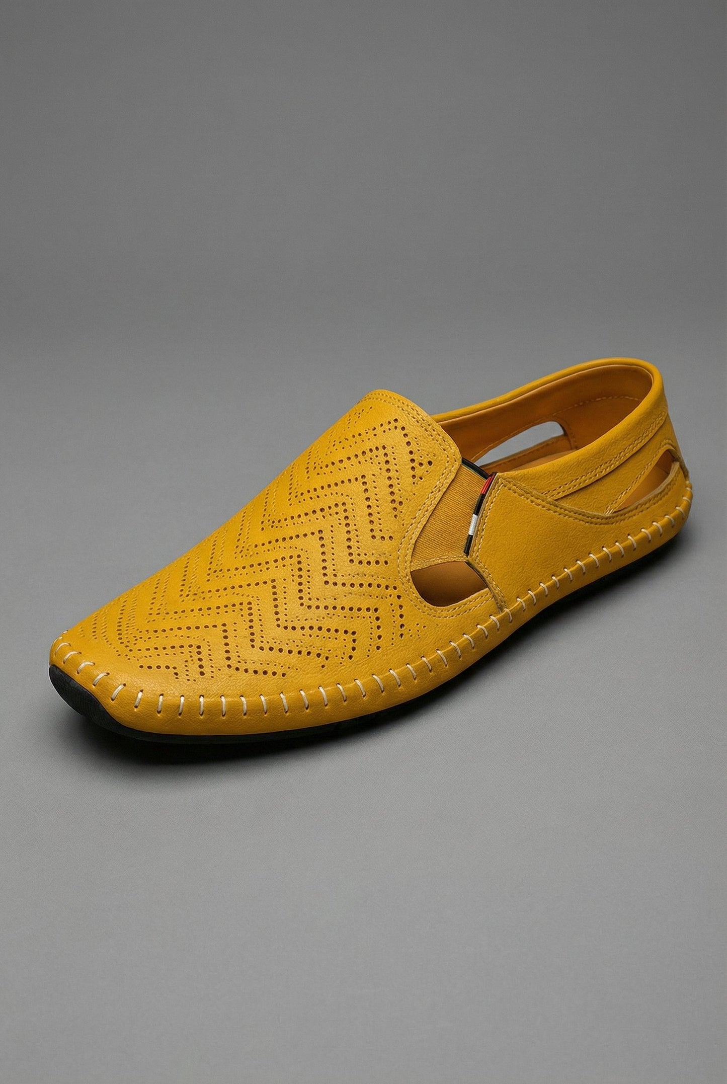 Men's Perforated Breathable Slip-On Loafers