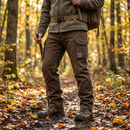 Men's Tapered Slim Cargo Trousers